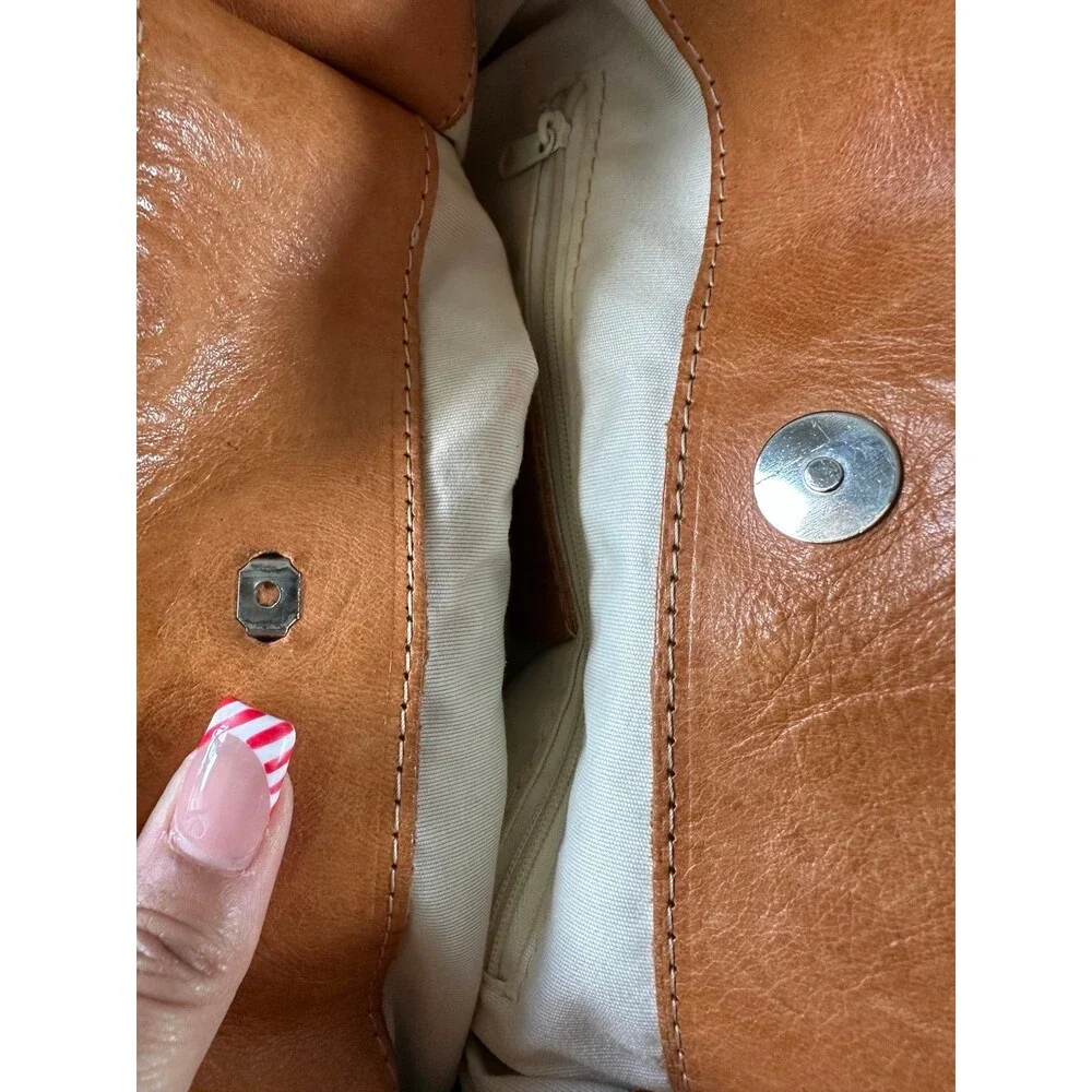 Maurizio Taiuti Tropcial Floral Italian Soft Genuine Leather Hobo Bag